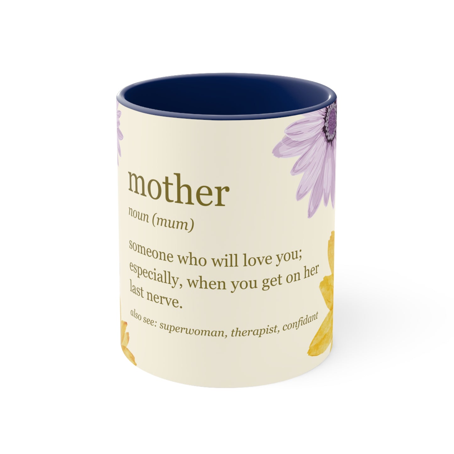 Mother - Definition Accent Coffee Mug, 11oz