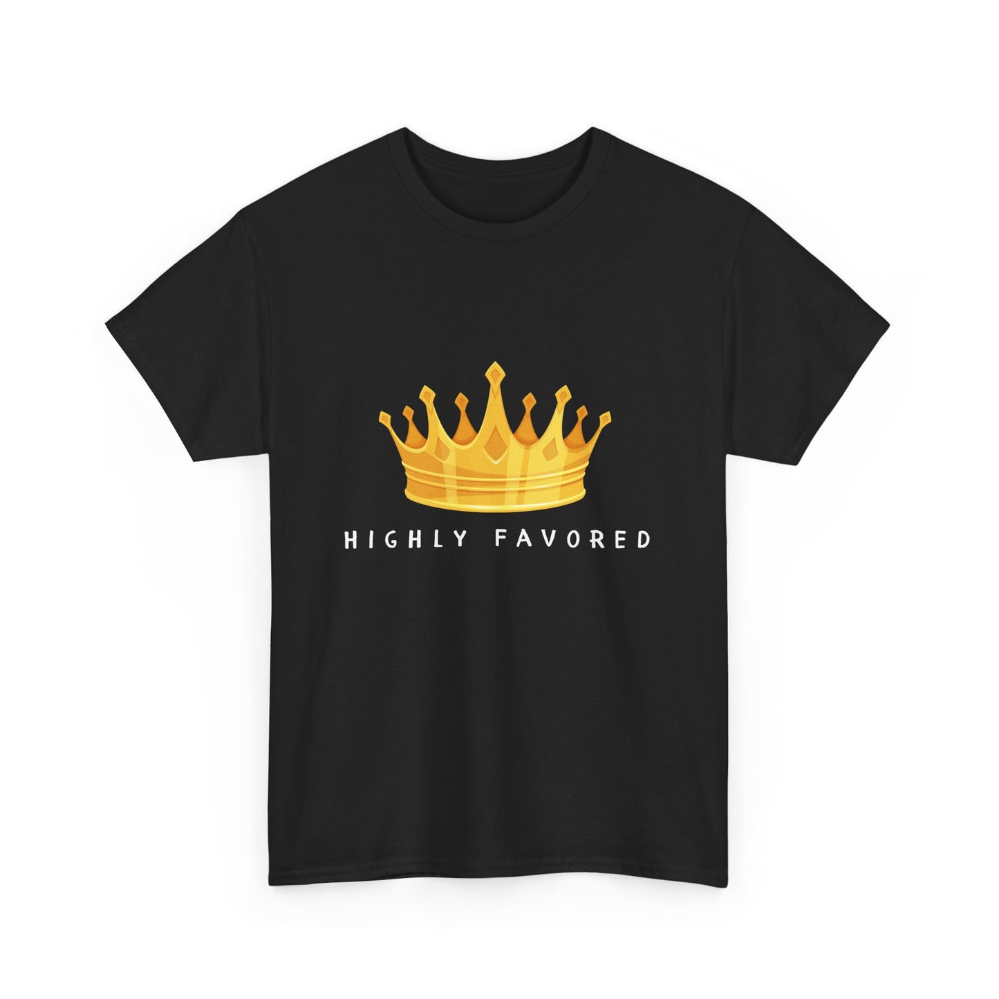 Highly Favored/ Unisex Heavy Cotton Tee