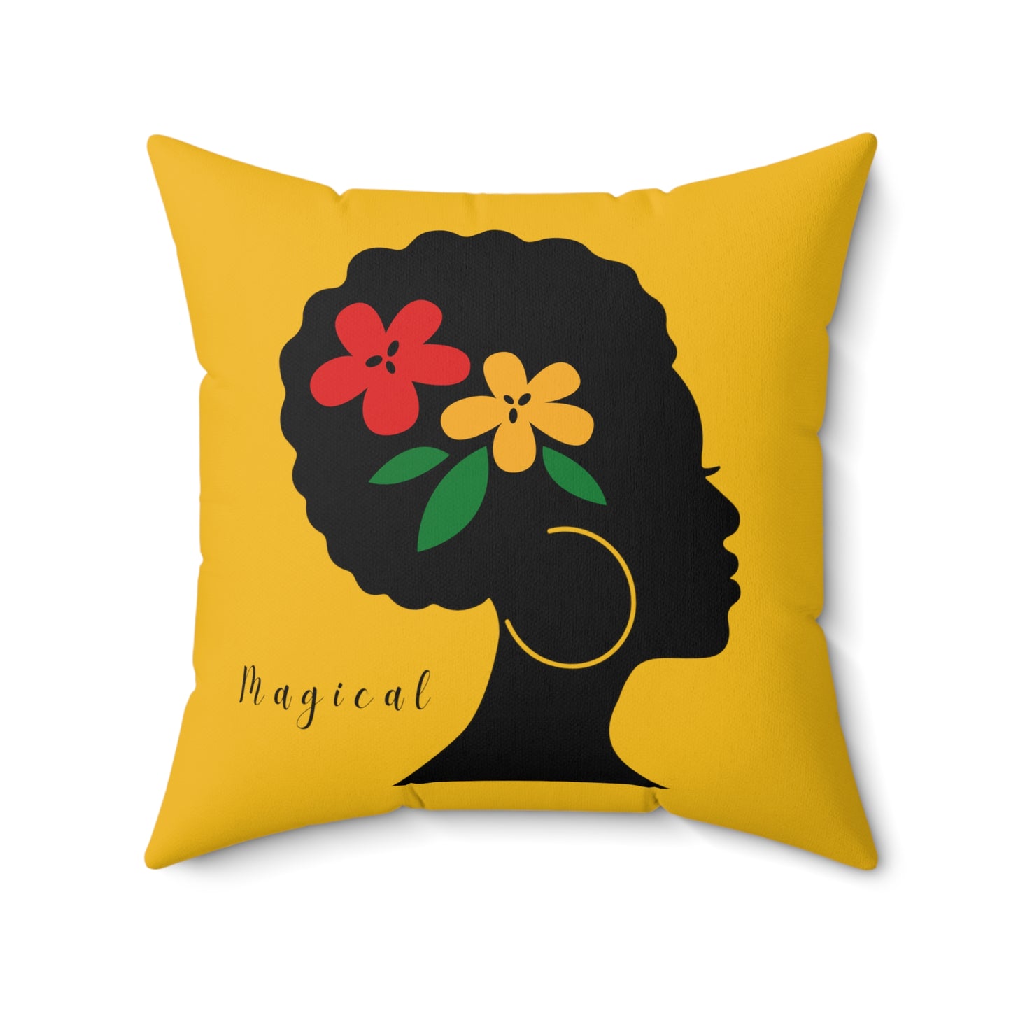 Magical/ Polyester Square Pillow