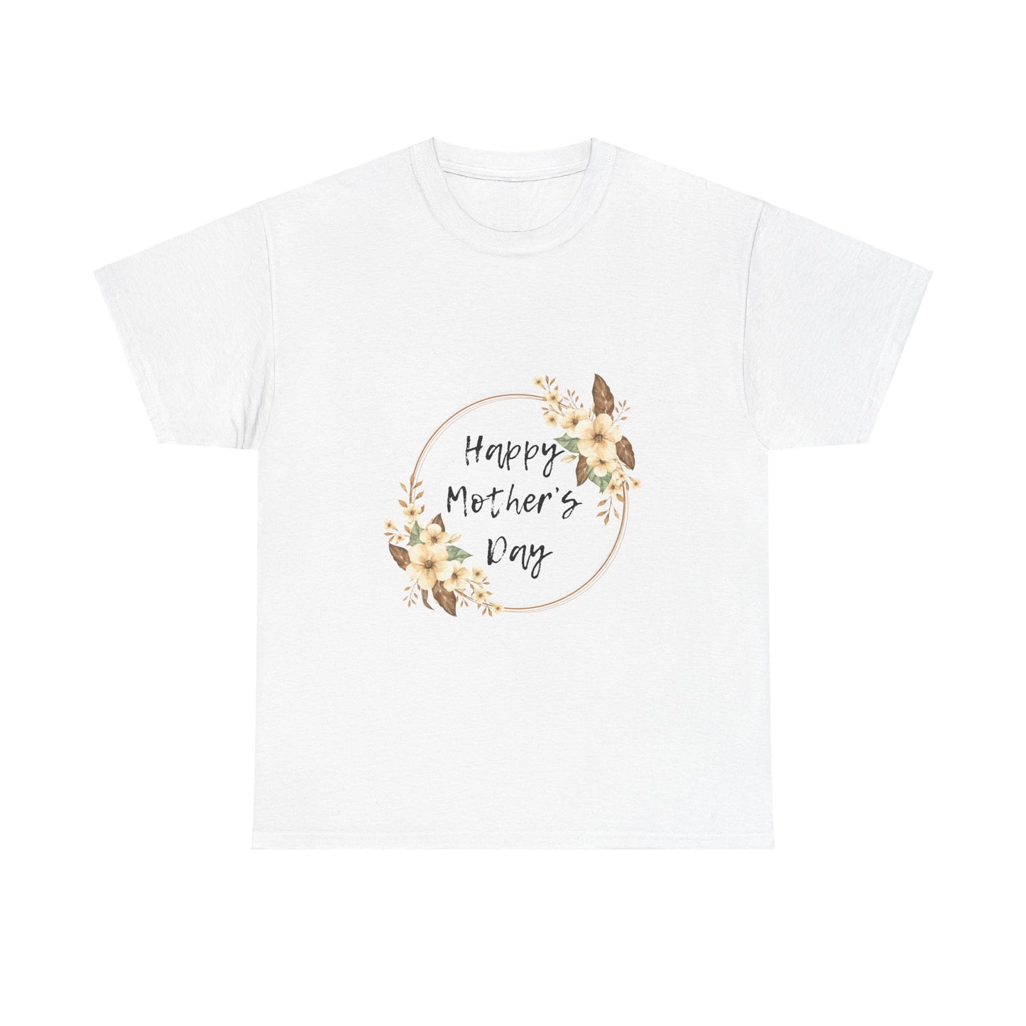 Mother's Day Floral Shirt/ Unisex Heavy Cotton Tee