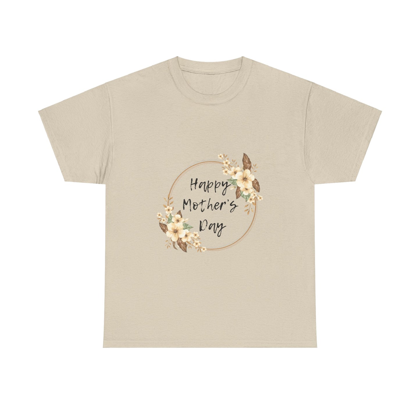 Mother's Day Floral Shirt/ Unisex Heavy Cotton Tee