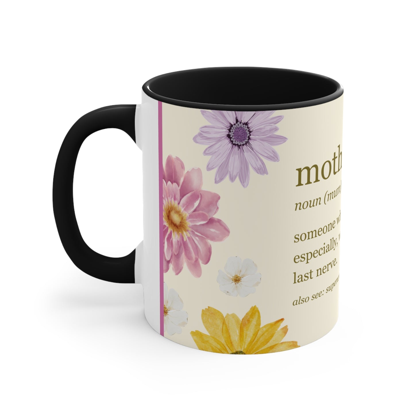Mother - Definition Accent Coffee Mug, 11oz