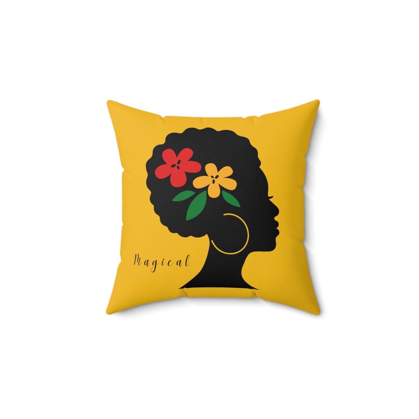 Magical/ Polyester Square Pillow