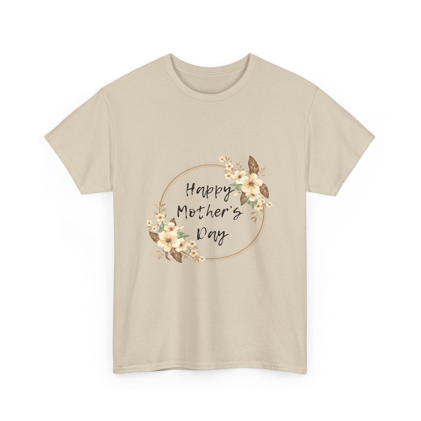 Mother's Day Floral Shirt/ Unisex Heavy Cotton Tee