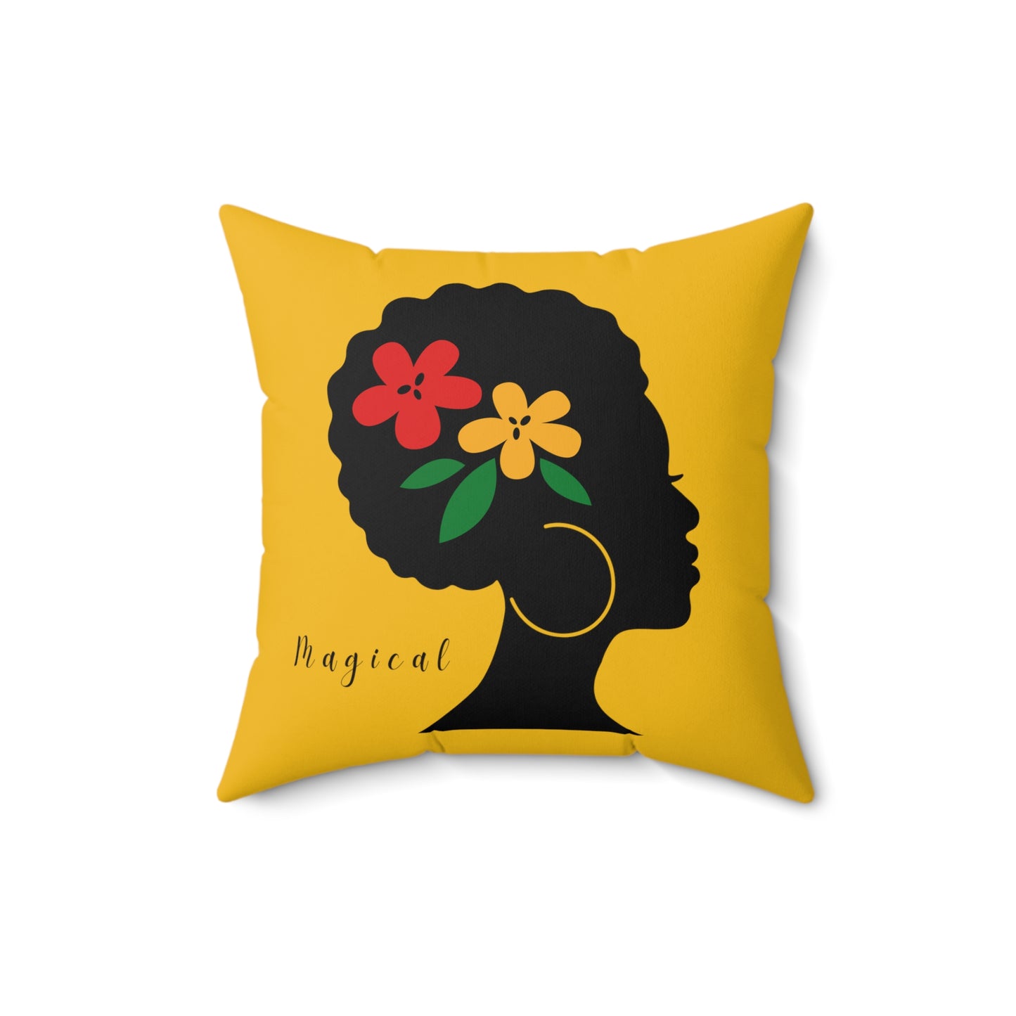 Magical/ Polyester Square Pillow