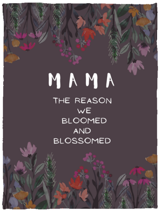 Floral Mama Blanket/ Mother's Day Gift