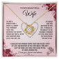 To My Beautiful Wife | Love Knot Necklace