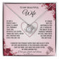 To My Beautiful Wife | Love Knot Necklace