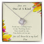 You Are One Of A Kind | Love Knot Necklace