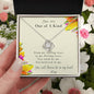You Are One Of A Kind | Love Knot Necklace