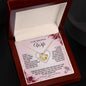 To My Beautiful Wife | Love Knot Necklace