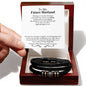 To My Future Husband | I Love You More Than You Will Ever Know - Men's "Love You Forever" Bracelet