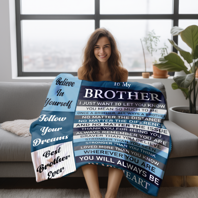 To My Brother | FLM Arctic Fleece Blanket 50x60
