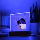 Love & Dream/ Square acrylic  plaque