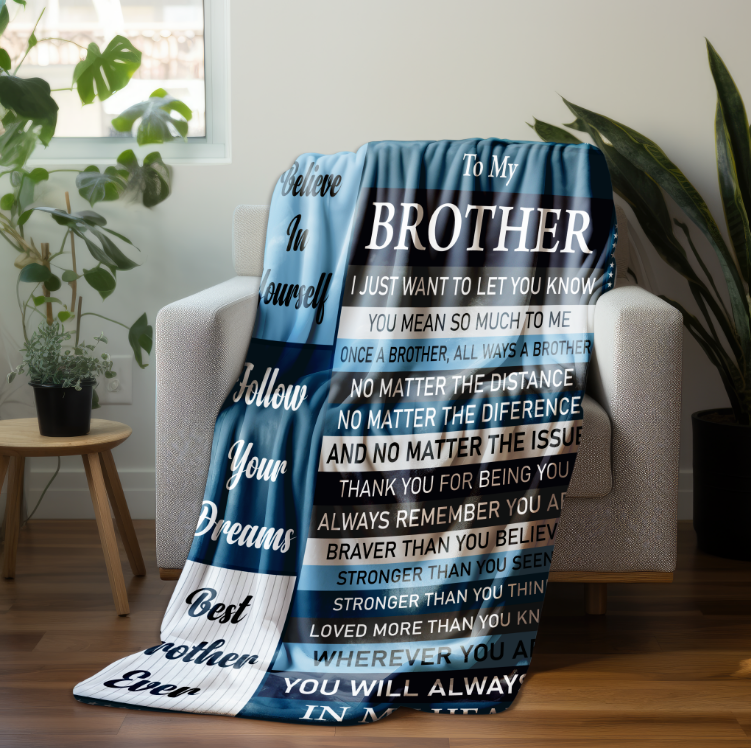 To My Brother | FLM Arctic Fleece Blanket 50x60